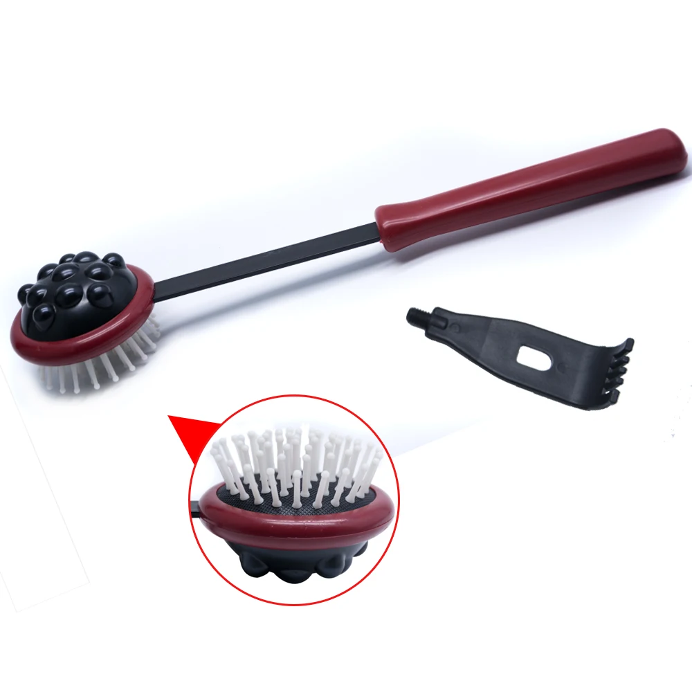 Multifunctional Handle Wood Massager Hammer Back Head Knock Massager