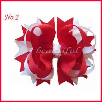 

20 BLESSING Good Girl Hair Accessories 4.5" B- Blossom Bow Clip 117 No.