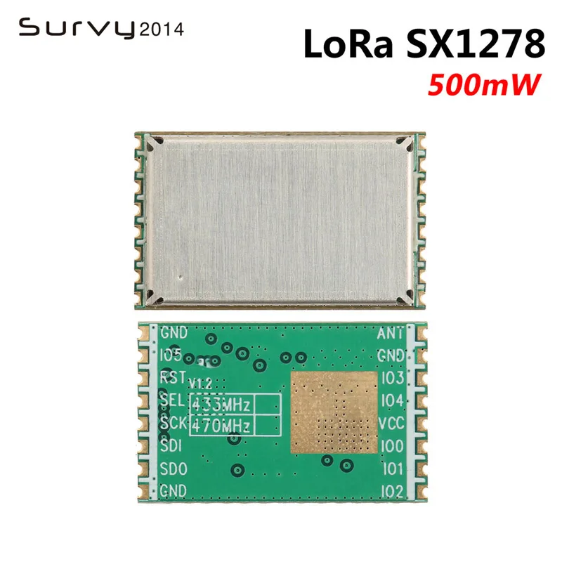 

433Mhz/470Mhz SX1278PA LoRa Wireless Transceiver Module 500mW for Arduino