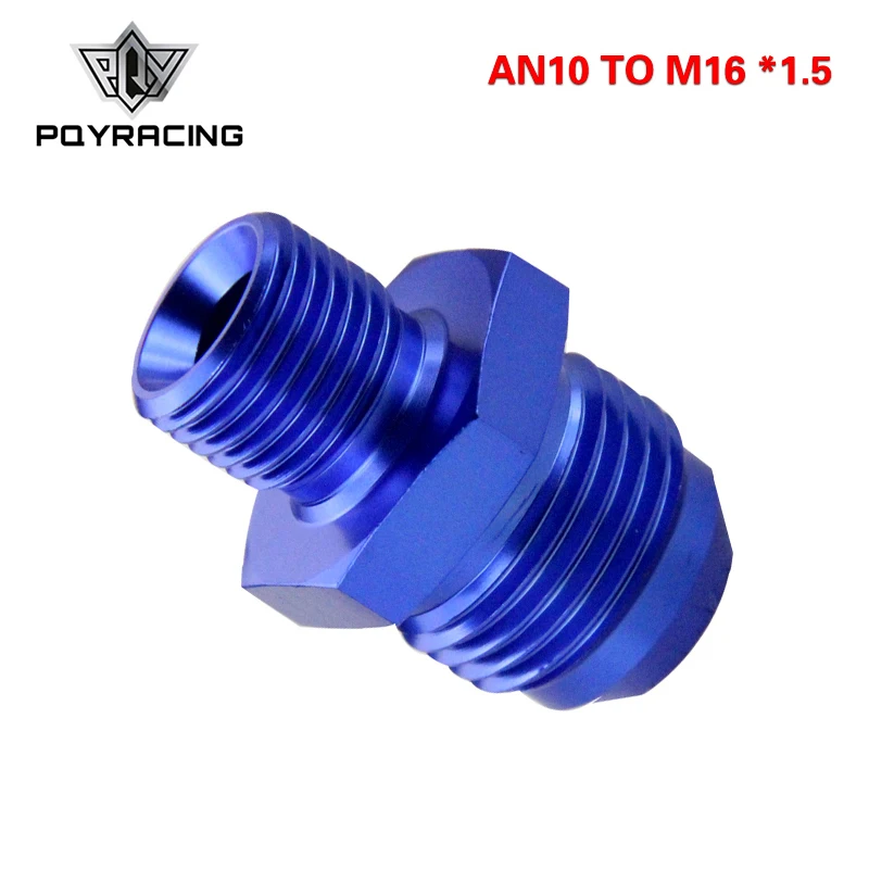 PQY Male 10AN 10 An Flare to M16x1.5 (мм) метрический прямой фитинг порт 10To M16 * 1 5. Адаптер SL816 163