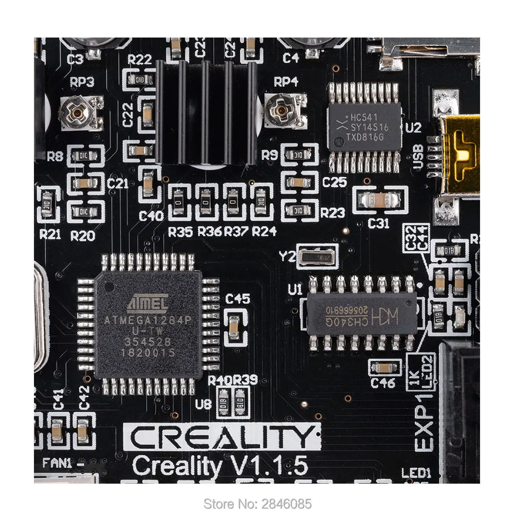 Mainboard para Ender Creality Nova Atualização Silencioso 1.1.5 3 - Ender-3 Pro Ender-5 Personalizado Und Correspondência Não Padrão 3d 5 Peças e acessórios em 3D