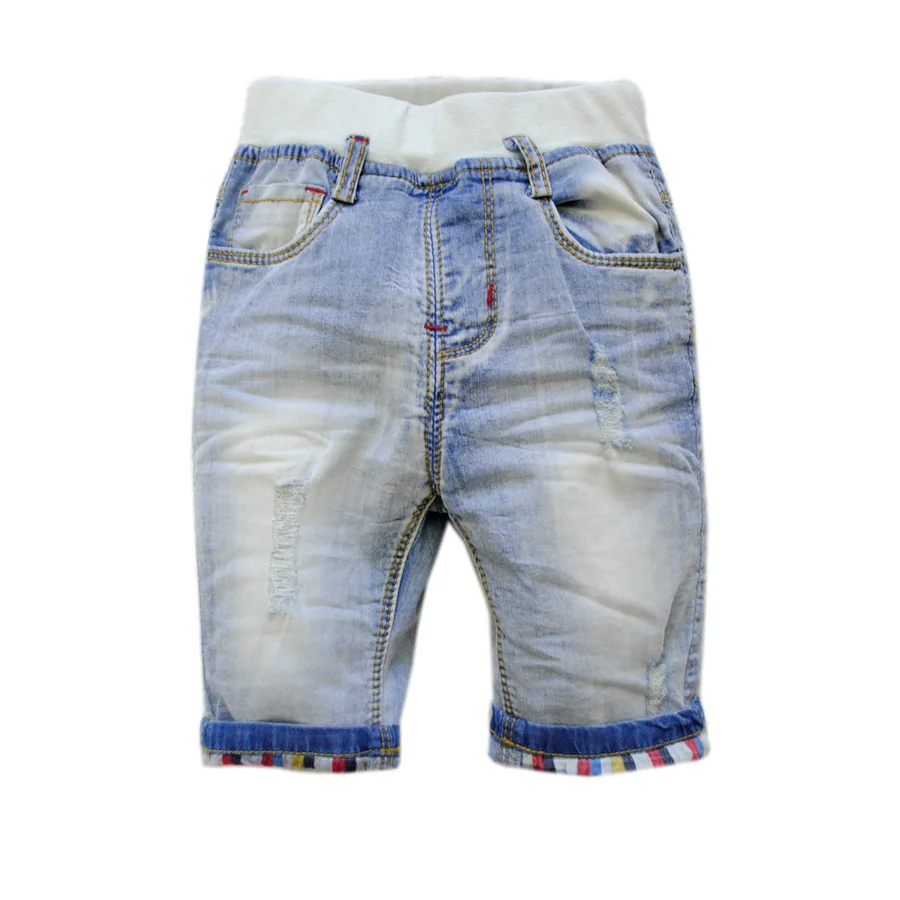 5970 baby shorts soft denim jeans shorts boys pants kids summer boy