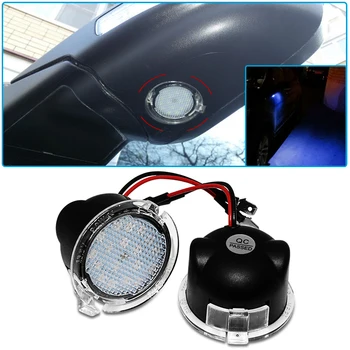 

Car LED Under Side Mirror Puddle Light For Ford Mondeo Taurus F-150 Edge Fusion Flex Explorer Expedition Car styling