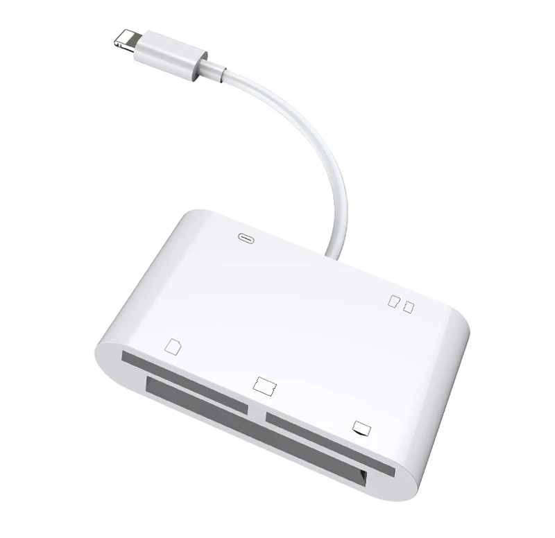 6in1 3in1 SD TF SDHC CF XD M2 Memory Card Reader for