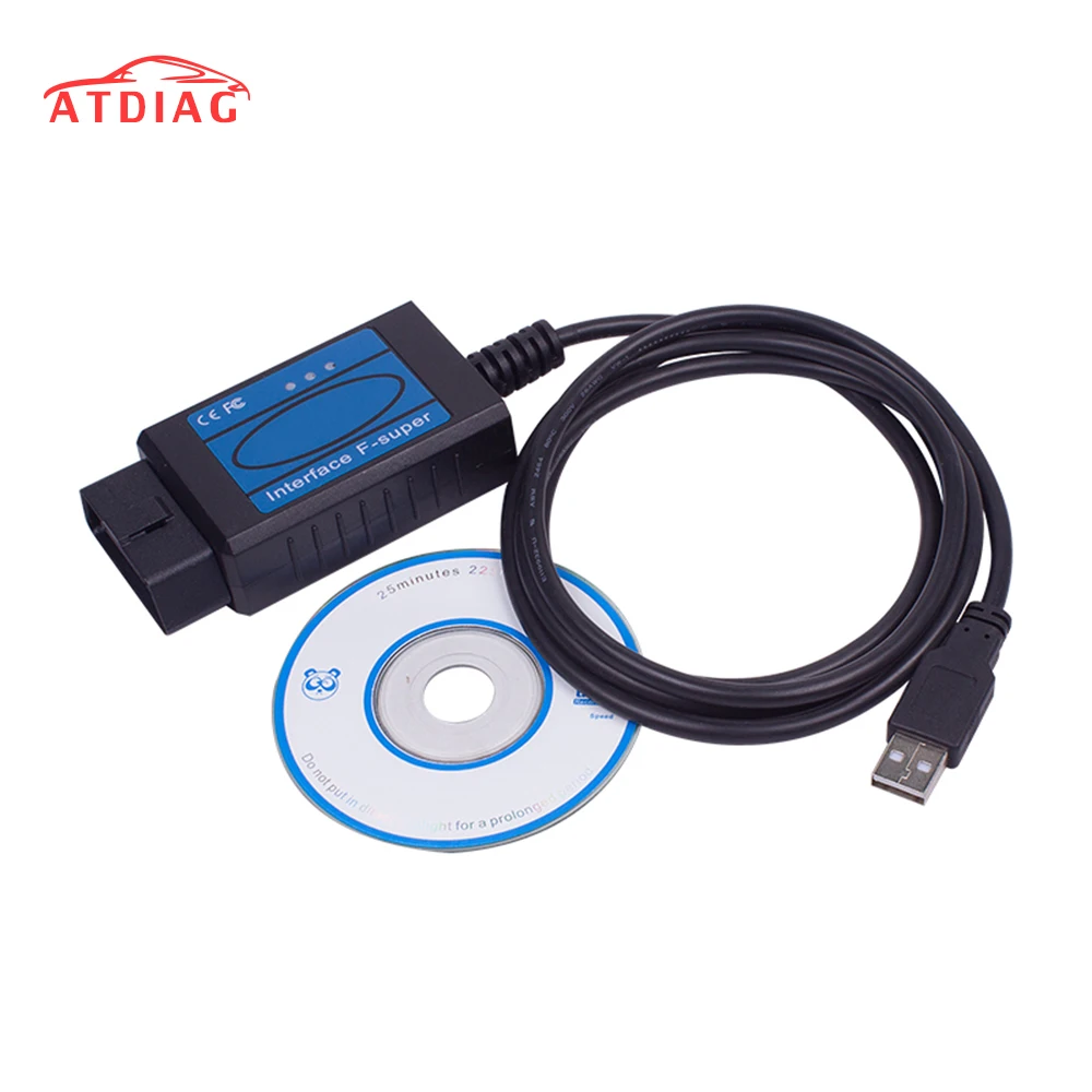 Новое поступление 2018 профессиональный сканер для Fiat Interface F Super OBD2 EOBD