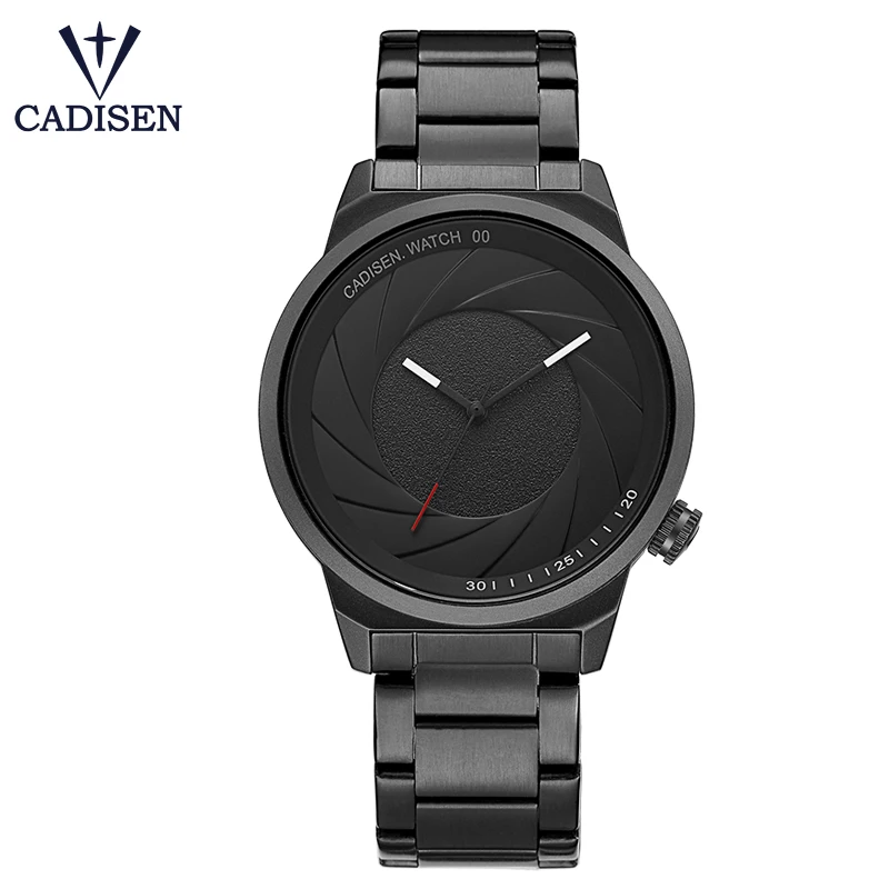 

CADISEN Rubber Strap Luxury Brand Women Men Unisex Waterproof Fashion Casual Wristwatches Quartz Unique Creative Sports Watches