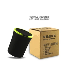 Подарочная автомобильная пепельница для BMW AUDI HYUNDAI KIA OPTIMA LEXUS TOYOTA FIAT JEEP FORD Car Interiror аксессуары