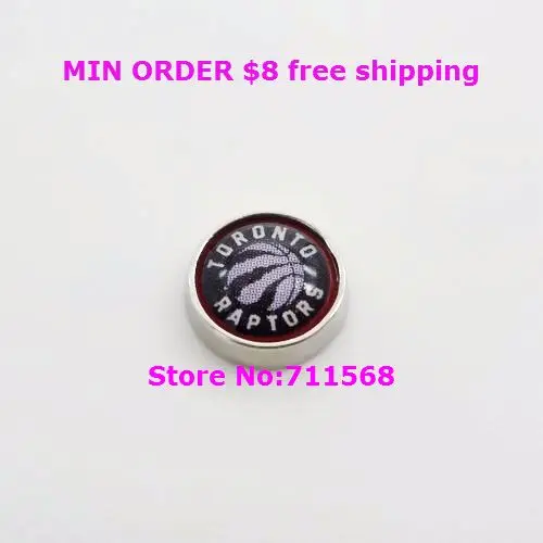 

Raptors Locket Charm Basketball Team Toronto Floating Charm For Living Glass Magnetic Locket Accessories