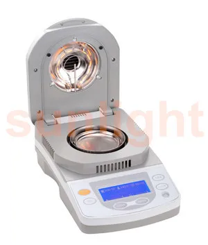 Многофункциональная галоидная лампа нагревательного типа Анализатор влажности 50 г/10 мг с интерфейсом RS232