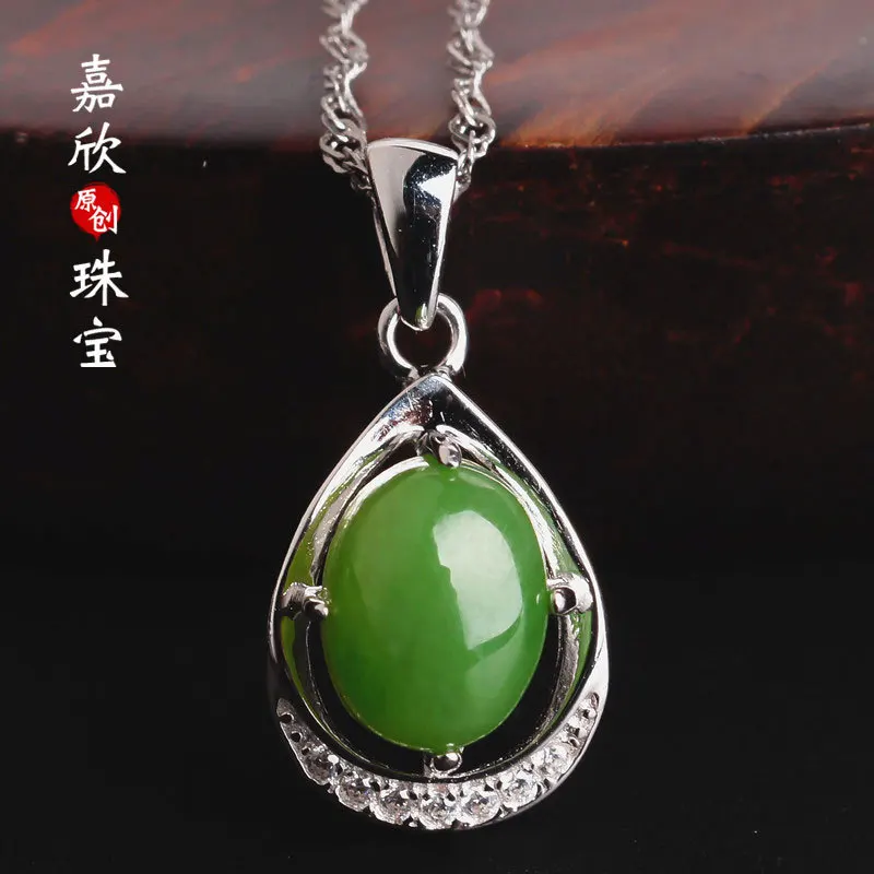 

2019 Hot Sale Special Offer Cluci Cage Pendants Choker Necklace Asg Natural Hotan Pendant With Certificate Ethnic Wind 925