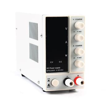 

NPS306W 30V 10A Adjustable Digital DC Switching Power Supply With Power Display For Laboratory Research