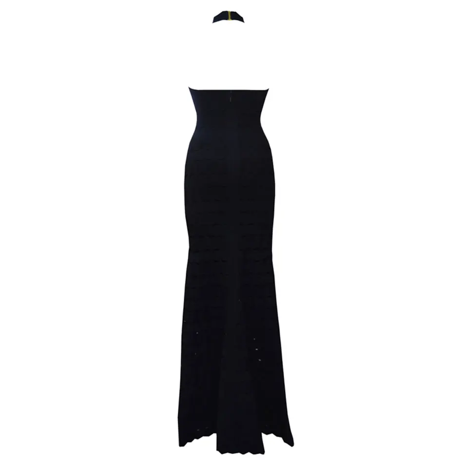 DressBird женские летние платья обтягивающие, Vestidos сексуальное платье без рукавов с бретельками, красное черное платье макси, Клубная одежда для знаменитостей, платье для подиума