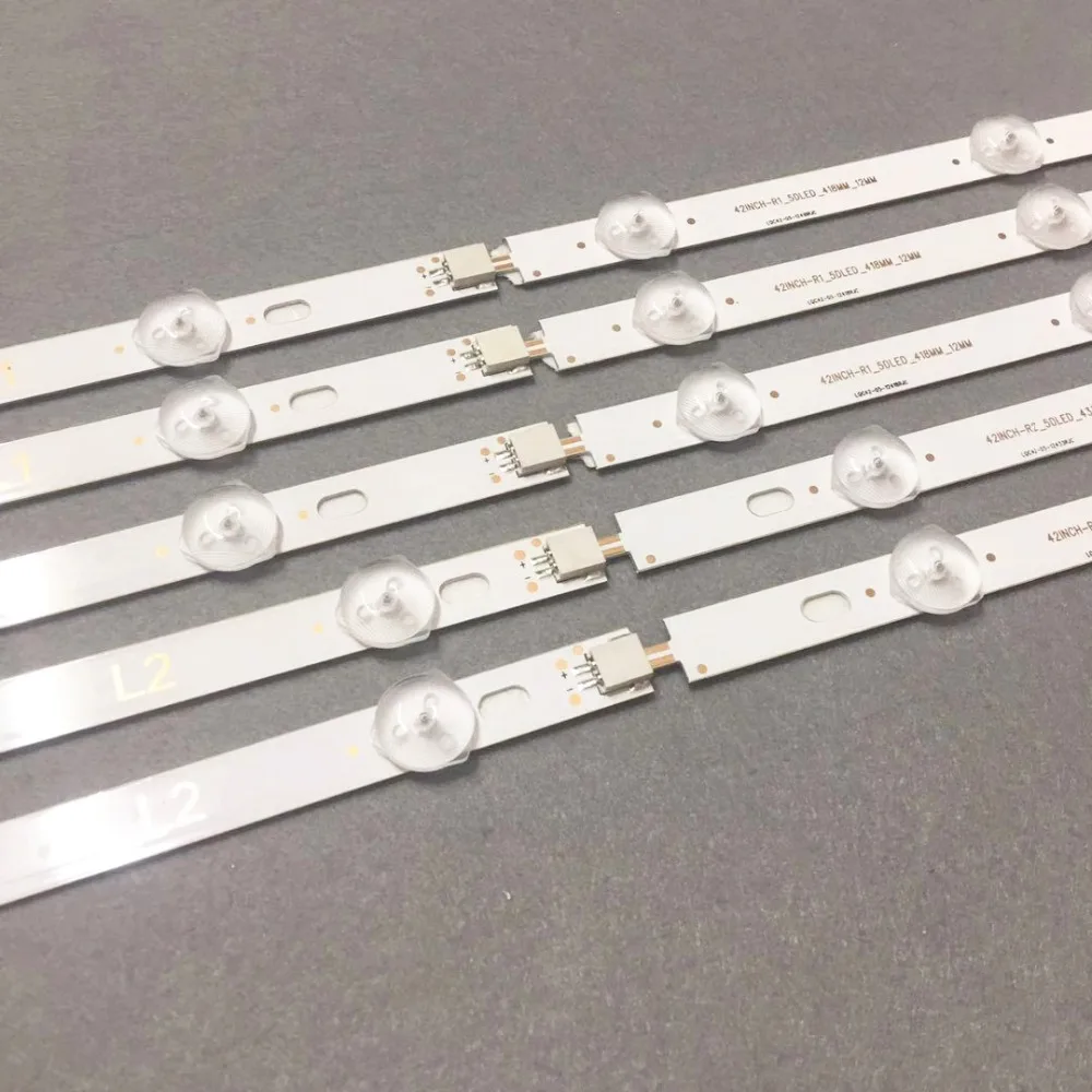 

LED Backlight strip 10 lamp For LG 6916L-1214A 6916L-1215A 6916L-1216A 6916L-1217A 42LN5406 42LA6200 42LN6150 42LN5758 42LN5204