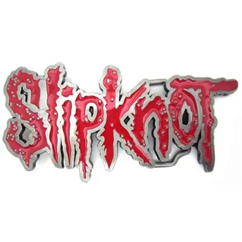 

Red Slipknot Heavy Metal Music Belt Buckle