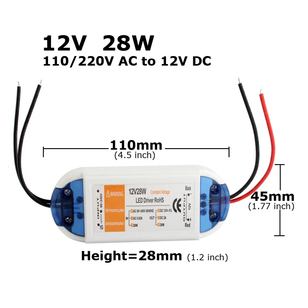 12 volt power supply