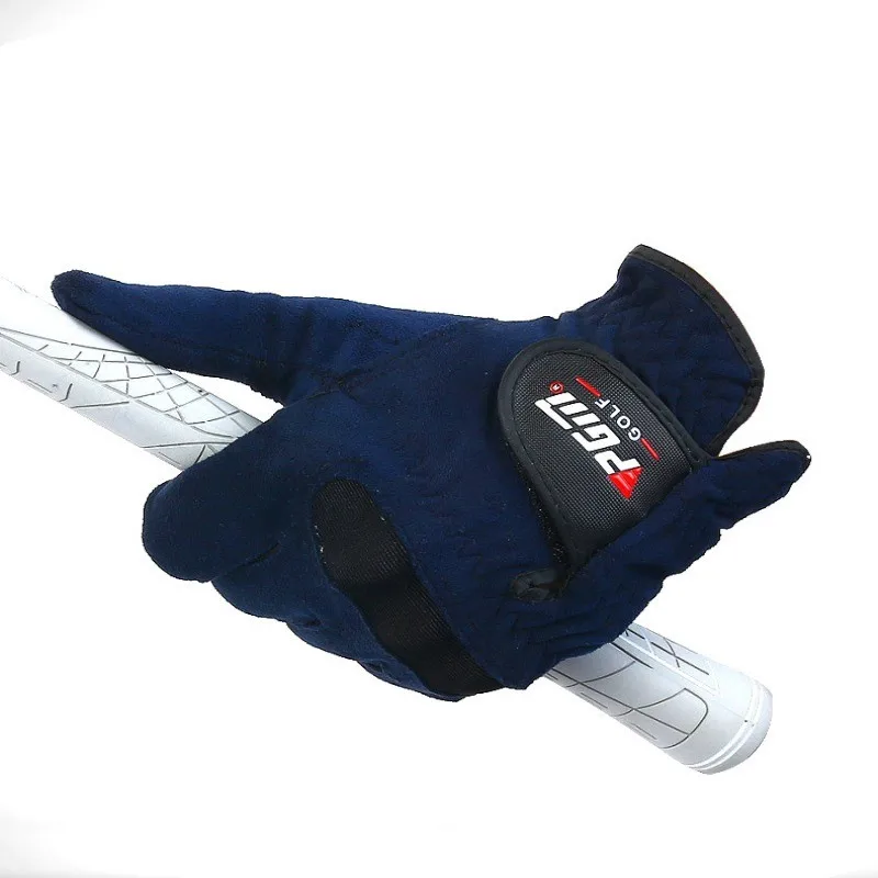 Мужские перчатки из мягкой дышащей ткани для правой руки, брендовые перчатки для гольфа, впитывающие пот из микрофибры