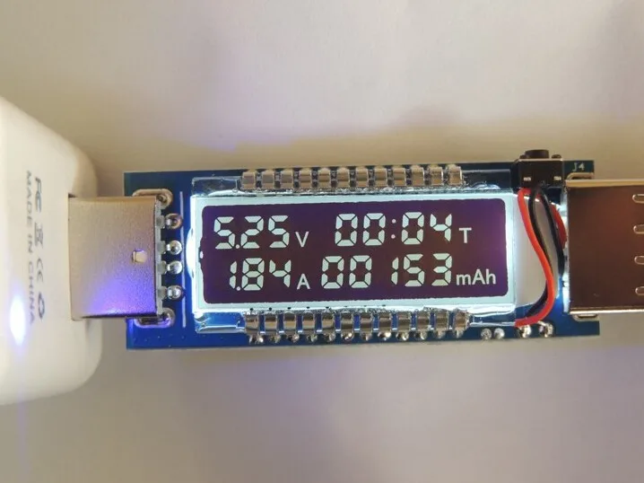 

1PCS USB Charger Current Voltage Charging Detector Mobile Power Current and Voltmeter Ammeter Voltage
