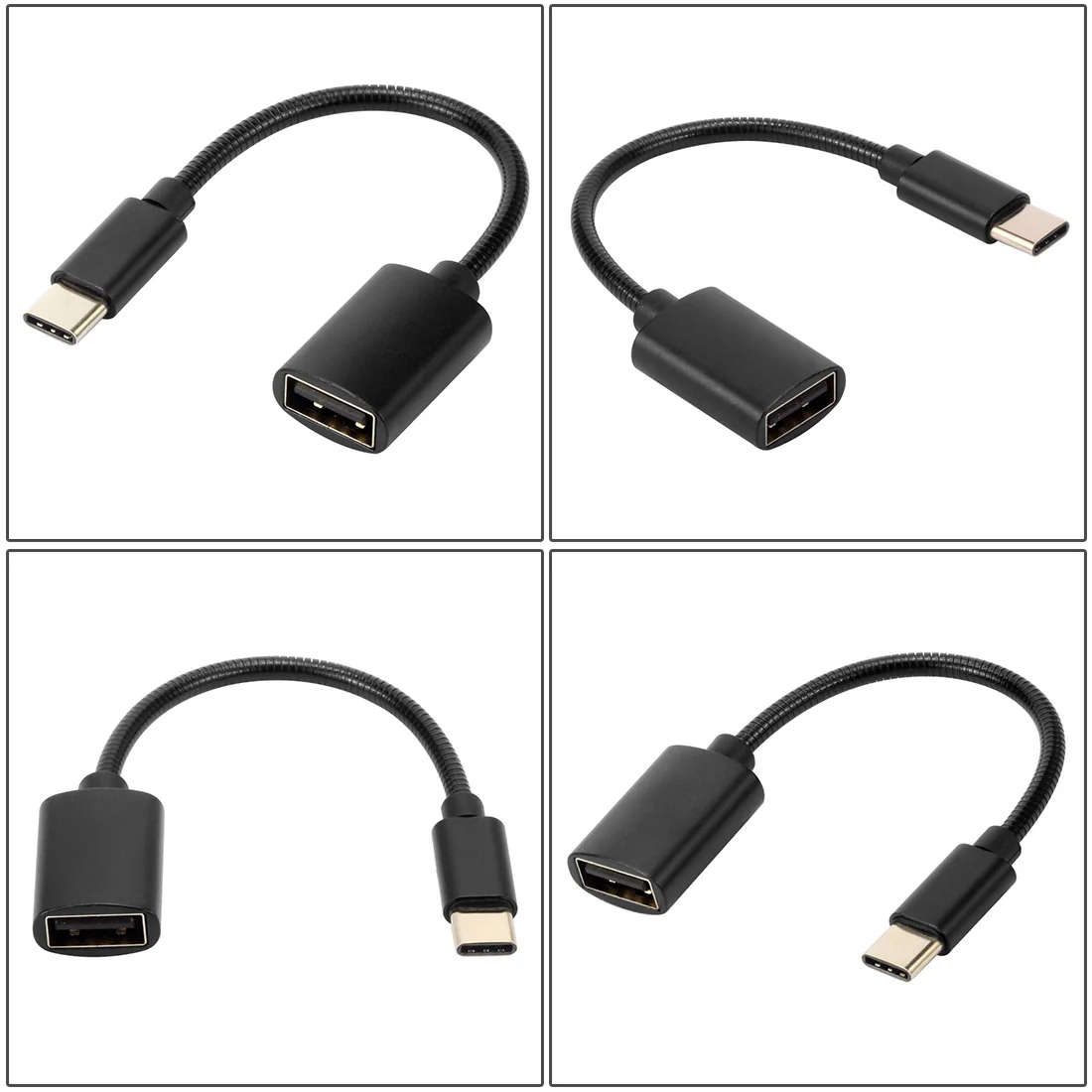 Type-C USB 3,1-USB 2,0 адаптер типа OTG C кабель для передачи данных разъем для Macbook для Letv Max для Xiaomi 4C USB C кабель
