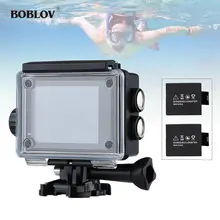 BOBLOV 2.0″ LCD 16MP HD WiFi Sports Helmet Action Camera Video Camcorder HDMI Waterproof with 2 x 1000mAh Battery