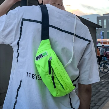 

men and women canvas purse outdoor sports multifunctional leisure men's chest bag cashier bag mobile phone bag Fixed Gear bag