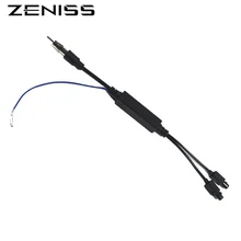 Free Shipping Two Way OEM Car dvd Antenna Adapter Diversity System Fakra for VW-AUDI-MERCEDES-BMW Radio