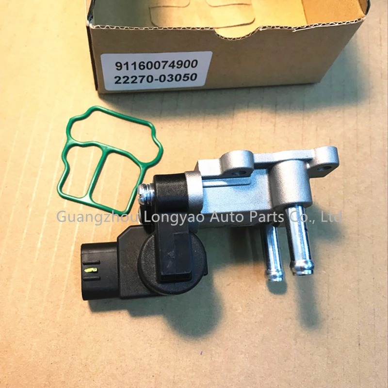 IACV контрольный вентиль холостого хода OEM 22270 03050 74400 2227003050 2227074400 для 2000 2001 Camry