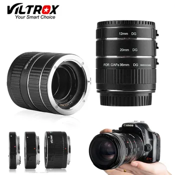 

Viltrox DG-C Metal Mount Auto Focus AF Macro Extension Tube Lens Adapter for Canon EOS 750D 700D 800D 77D 60D 5D II IV 7D II 80D