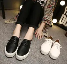 2016 new Woman Flats Summer Style Woman Round Toe Flats Soft Leather Shoes Woman Fashion Loafers Shoes Woman