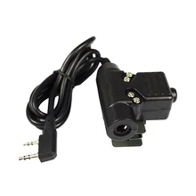 Адаптер Z113 U94 PTT стандартная версия para walkie talkie для Motorola TYT F8 BAOFENG 5R радио протрите