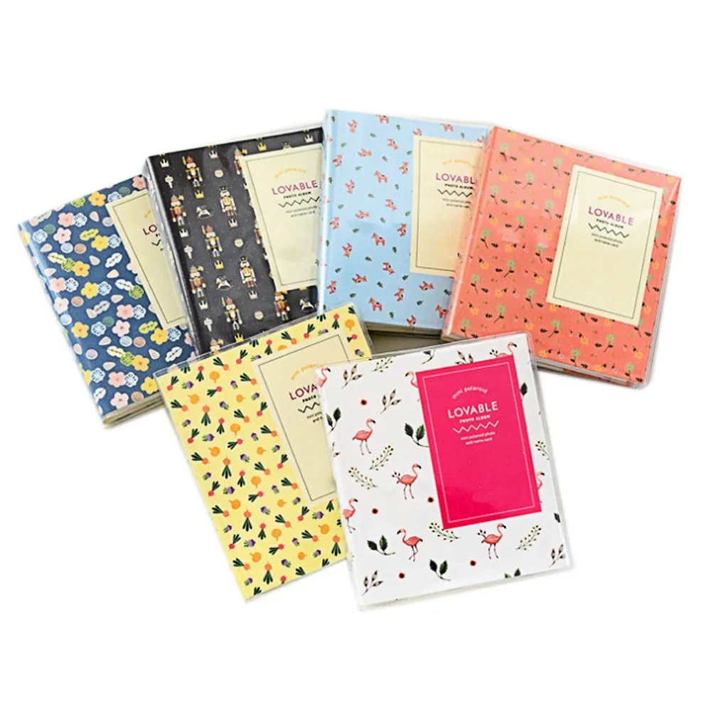 64 Pockets Cartoon Pattern Mini Album 
