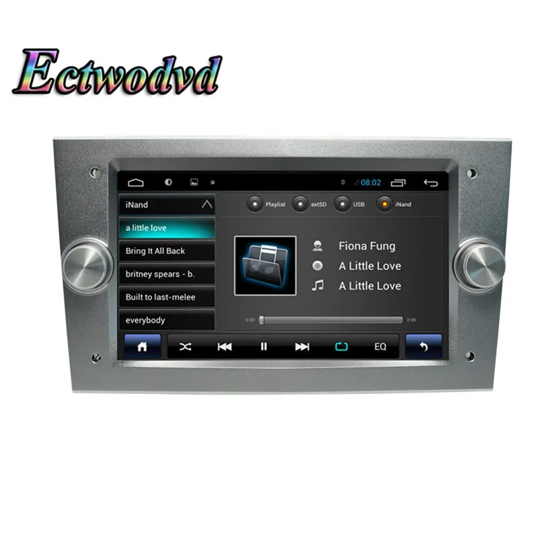 Flash Deal Ectwodvd Octa Core Android 8.1 Car DVD GPS Navigation Radio Stereo for Opel Meriva(06-2010)/Vivaro(2006-2010)/Zafira(2005-2011) 3
