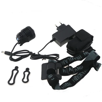 

UniqueFire 2000 Lumens Cree XM-L T6 led bike light zoomable adjust bicycle cycling headlamp with 6400mah battery pack +charger