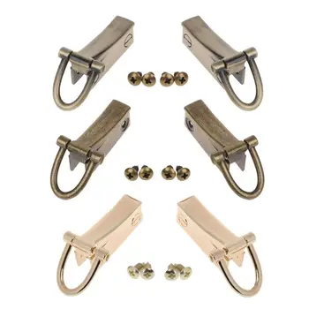 

2 Side Metal Clip Hardware Clasp Accessory for DIY Purse Making Handbag Shoulder Crossbody Bags