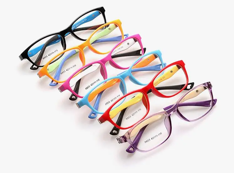 

Kids Optical Frame Children Glasses Girls Optical Frame Transparent Prescription Flexible TR Oculos de Sol Infantil 8803