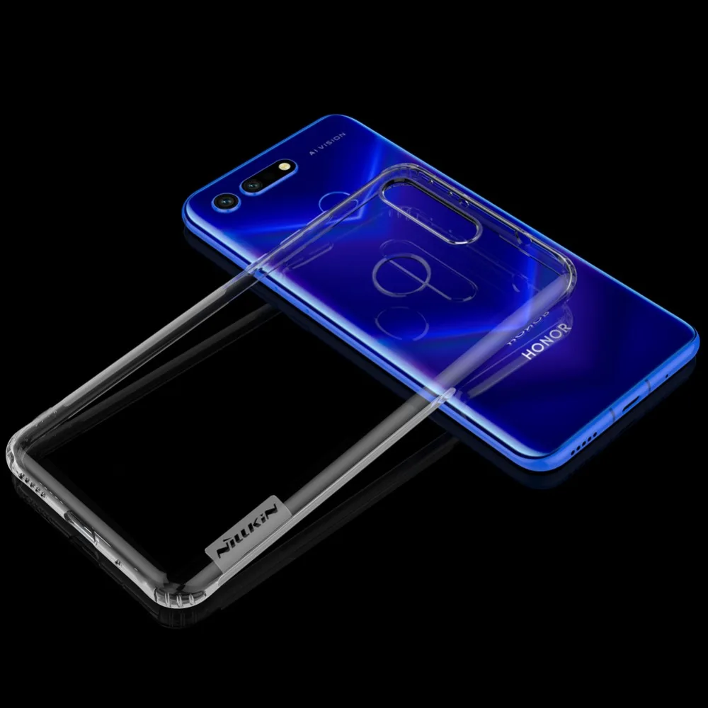 Для huawei honor view 20 чехол Nillkin натуральный прозрачный мягкий кремний TPU Защитный чехол для honor view 20 5,84"