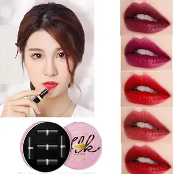 

Waterproof Matte Velvet Lipsticks Set Lasting Natural Lipstick Moisturizing Nutritious Lipstick Fashion Beauty Lip Cosmetics