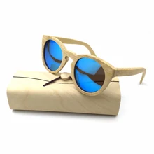 Для мужчин/Для женщин бамбуковые солнечные очки ручной работы, солнцезащитные очки, деревянные солнцезащитные очки