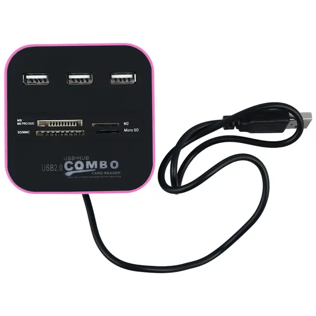 Cheap 3 High Speed Port USB HUB 2.0 USB Splitter Adapter for Notebook/Tablet Computer PC Peripherals Accessories Pink Cheap 3 High Speed Port USB HUB 2.0 USB Splitter Adapter for Notebook/Tablet Computer PC Peripherals Accessories Pink