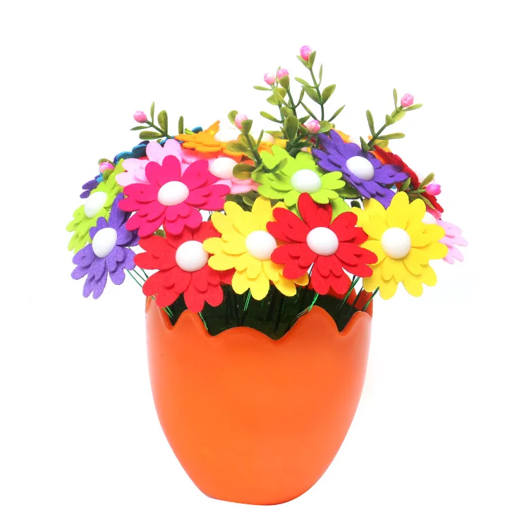 1 random delivery Button bouquet diy children's handmade materials bag button painting kindergarten educational toys 1 random delivery Button bouquet diy children's handmade materials bag button painting kindergarten educational toys