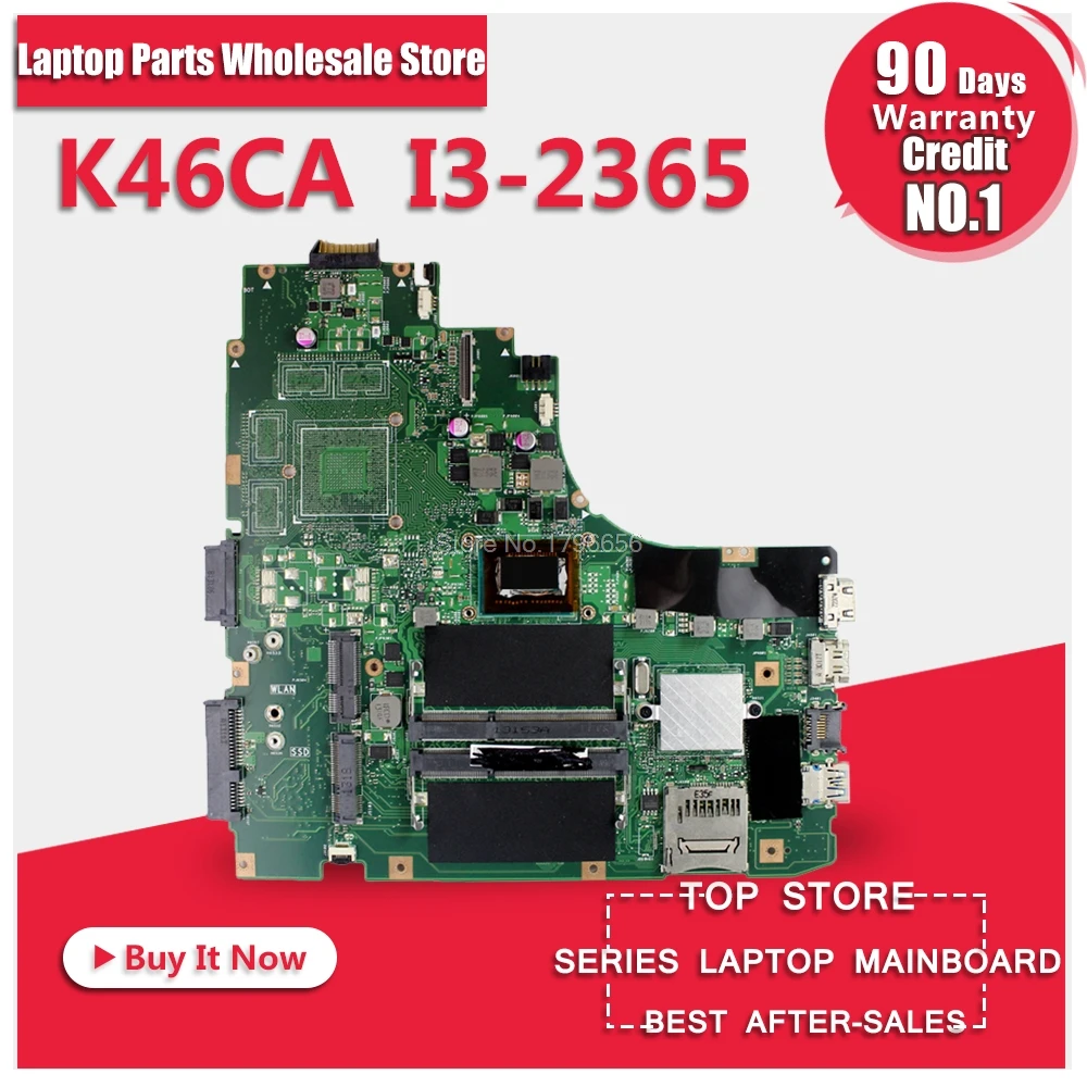 Материнская плата для ноутбука For Asus K46CM A46C K46CA S46C K46CB материнская REV2.0