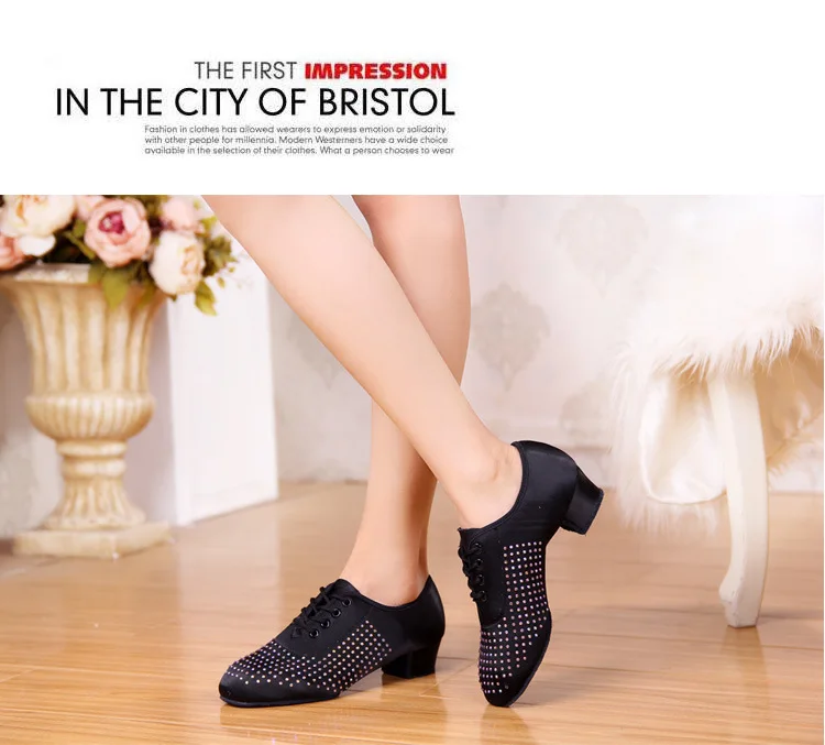 Обувь для спортивных танцев, бальных танцев, латинских танцев, обувь для женщин, каблук 4 см, подошва со шнуровкой, кроссовки, все размеры