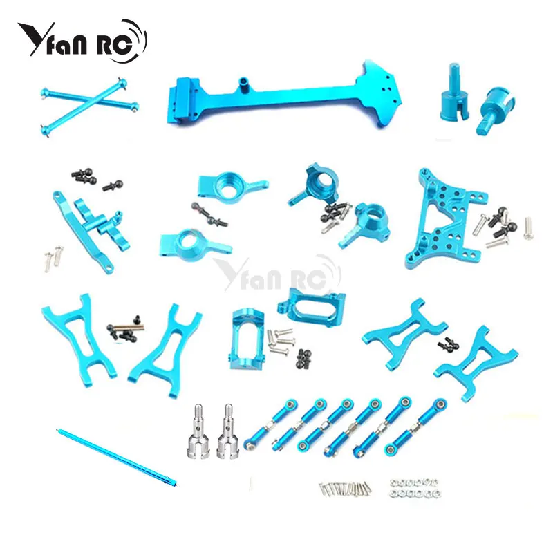 Бесплатная доставка детали полного обновления для Wltoys A959 Vortex 1/18 2 4G 4WD