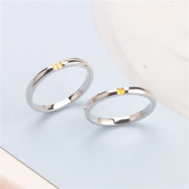 Серебряные кольца CC S925 для женщин и мужчин модные ювелирные украшения в виде