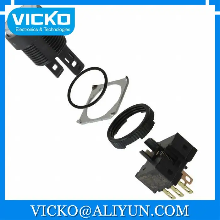 

[VK] A16L-TWM-5D-1 SWITCH PUSHBUTTON SPDT 5A 125V SWITCH