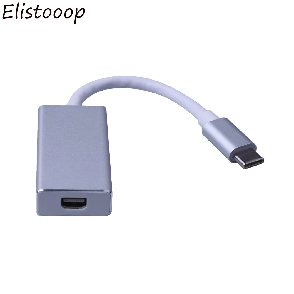 Адаптер порта USB Type c к мини дисплею C кабелю Mini DP второй дисплей и монитор для Apple