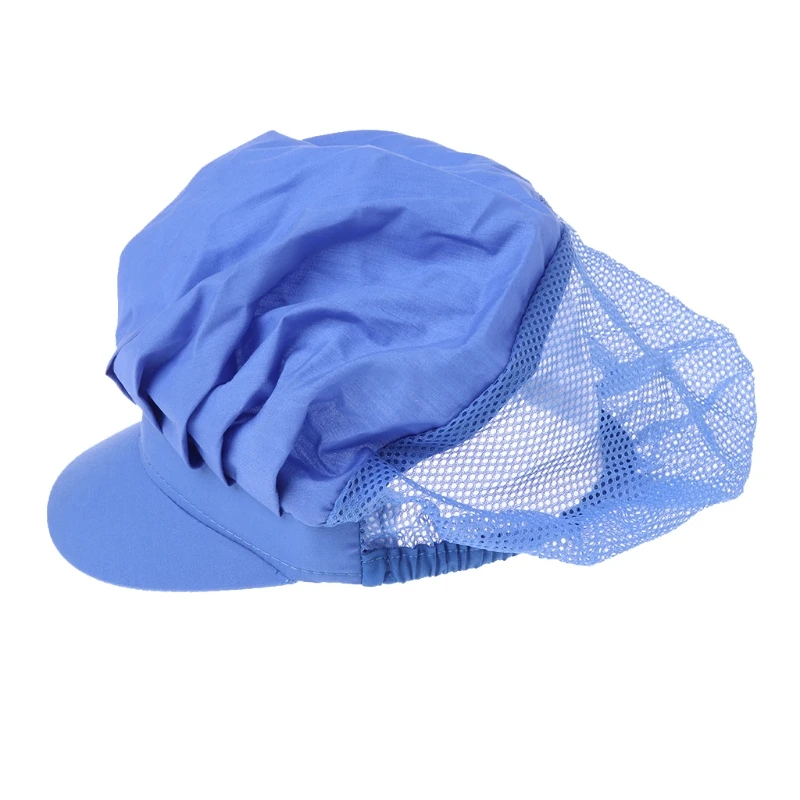 KLV Женская Рабочая кепка Пыленепроницаемая Кейтеринг сетчатая шапка для шеф-повара отель кухня фабрика персонал