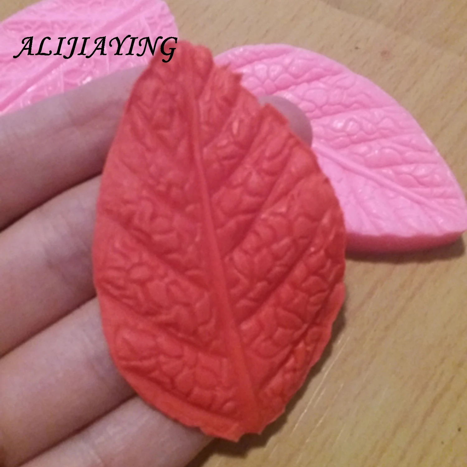 

2Pcs/set Leaf petal Silicone Mould For Cake Decoration Molds Leaves Fondant 3D Silicone Mold Gum Paste tools D0311