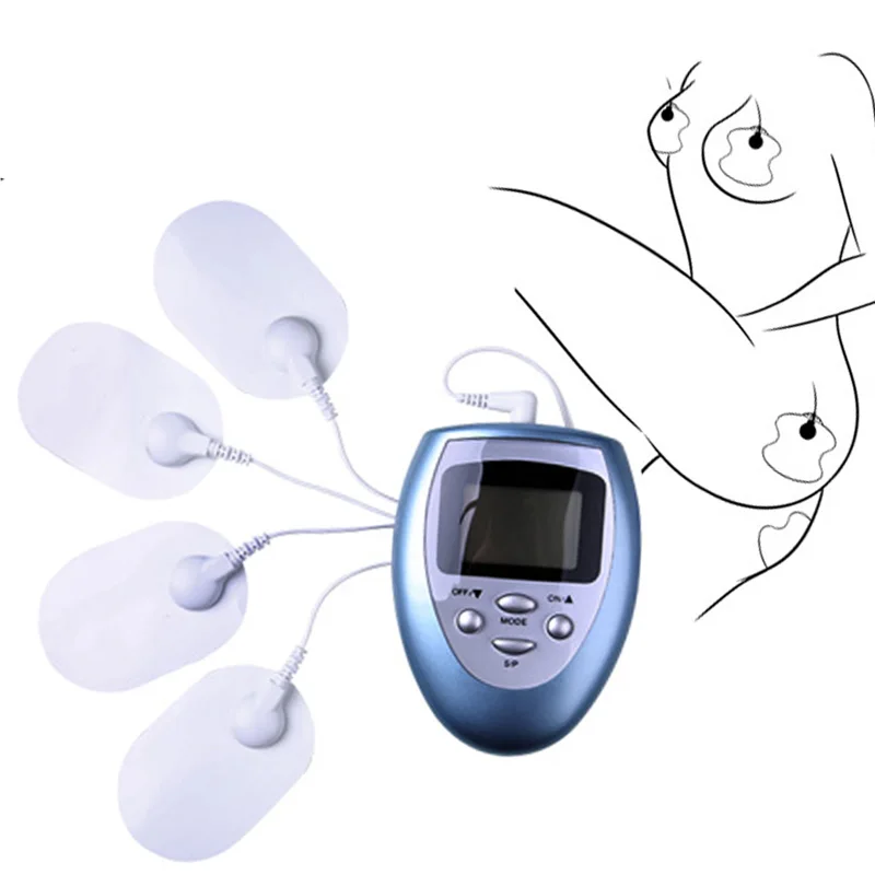 

Electric Tens Acupuncture Body Mucle Massage Digital Therapy Machine For Back Neck Foot Leg chest private parts health Care