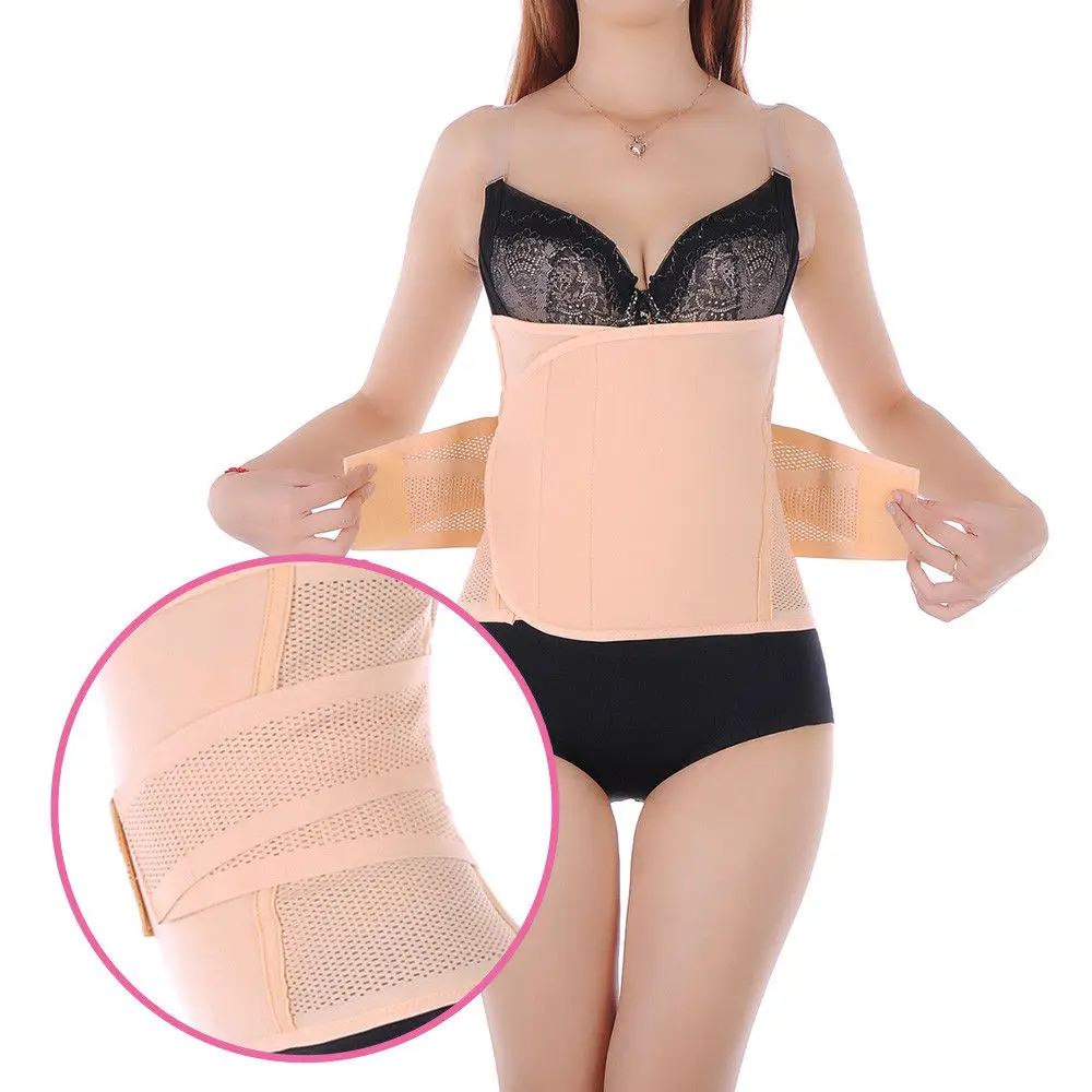 

Women Body Shaper Corset Modeling Strap Waist Trainer Corrective Underwear Postpartum Adjustable Tummy Belt Slimming Abdomen