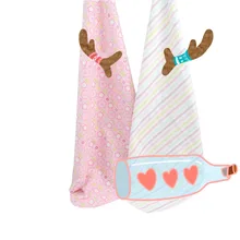 76 см* 76 см одеяло для новорожденных, детское одеяло с принтом, хлопковое фланелевое одеяло, набор из 4 штук